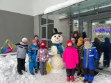 наш снеговик